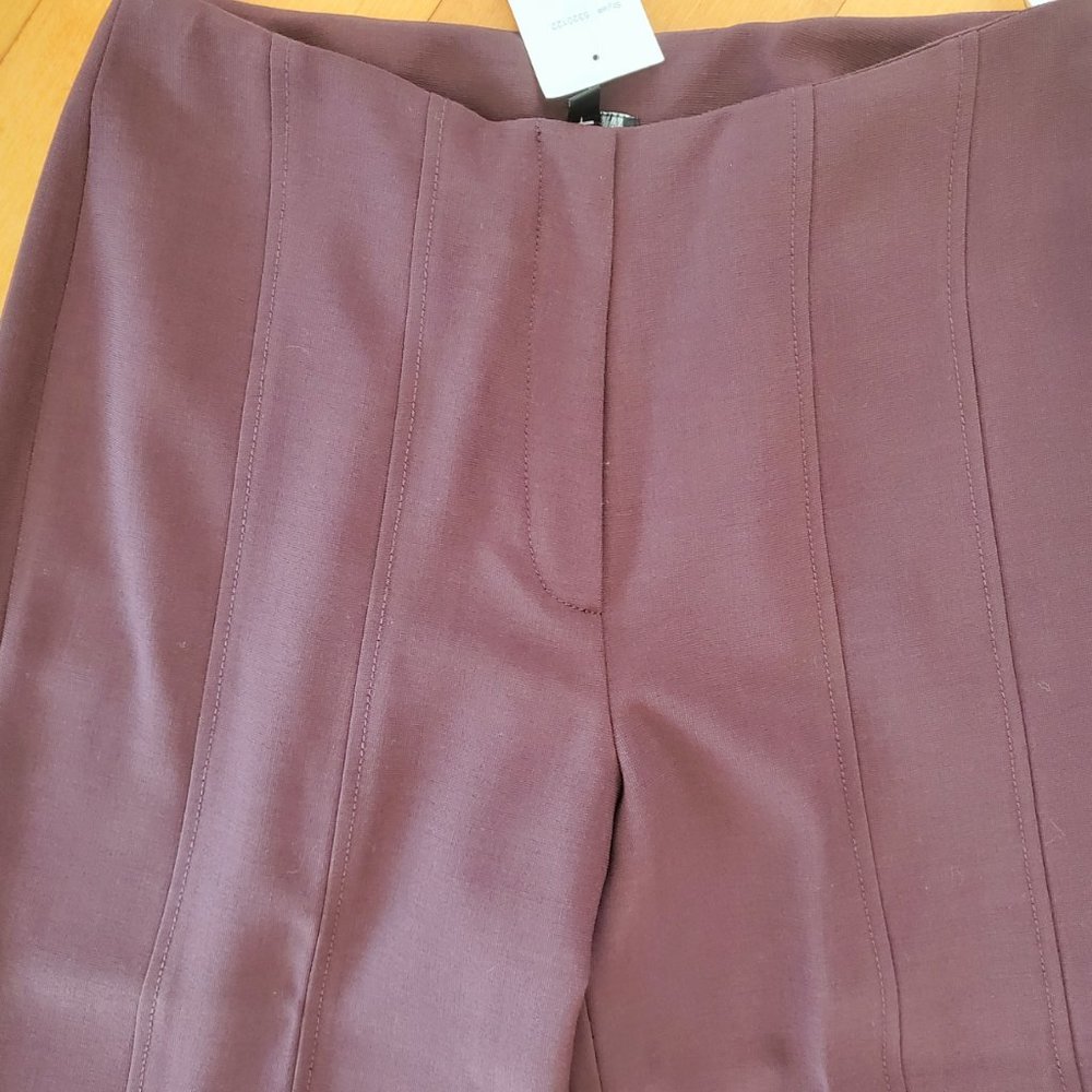 Burgundy New Vintage Designer's Wool Suit, 6 - Picture 8 of 12